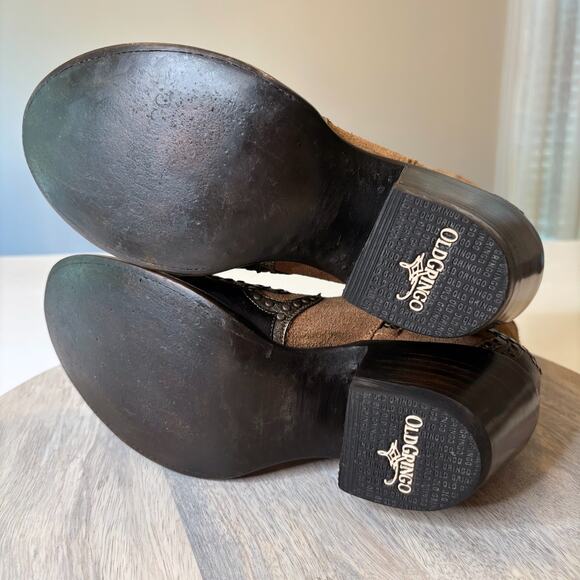 Rare Old Gringo Clarita Bootie 6” BL3667-1 Choc Gold Women’s Size 8.5 Leather - Picture 12 of 13